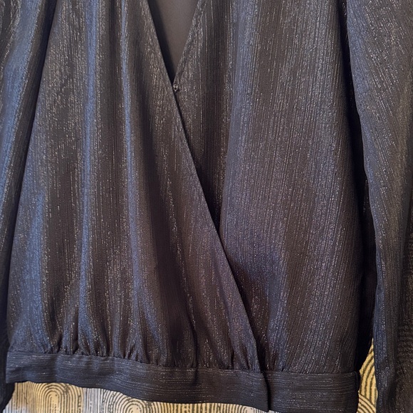 ✨Madewell Black Sheer Blouse - Picture 3 of 7